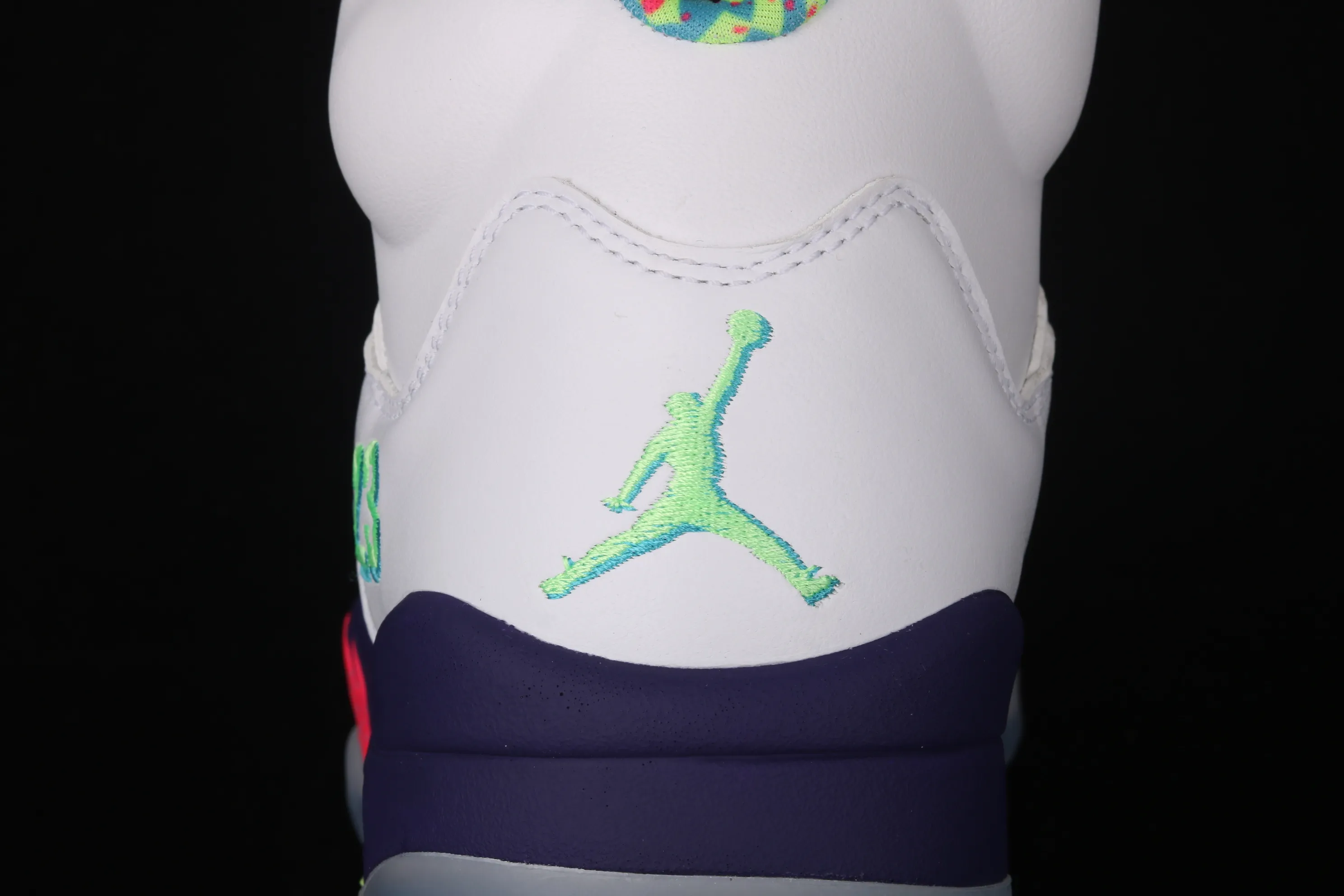All categories Air Jordan Jordan series basketball shoes Air Jordan 5 Air Jordan 5 White Bel-Air AJ5 Joe 5 Fresh Prince 2020 version College Purple DB3335-100